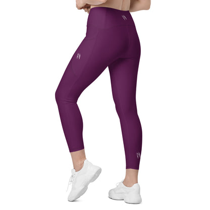 Scratch PURPLE Leggings with pockets