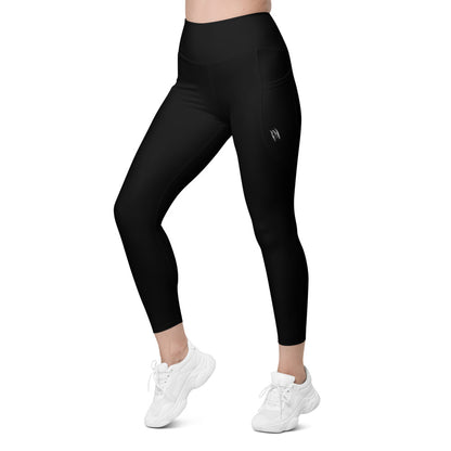 Scratch BLACK Leggings with pockets