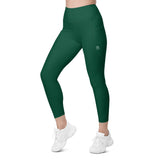 Scratch RACER GREEN Leggings with pockets