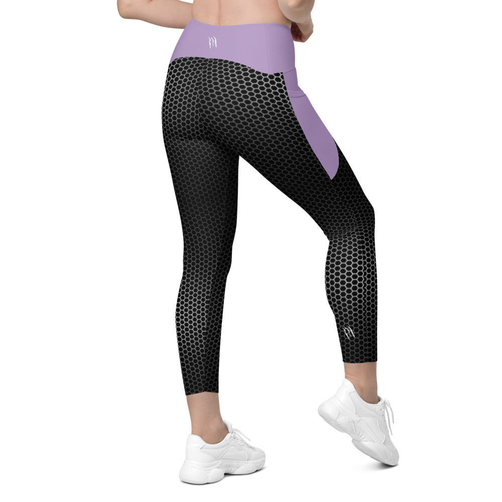 VORTEX Lavender Leggings with pockets