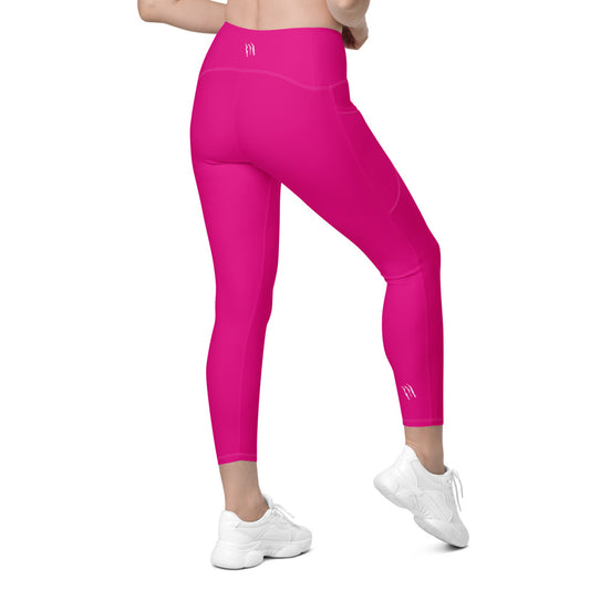 Scratch VIOLET PINK Leggings with pockets