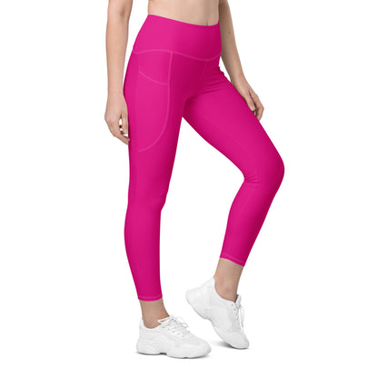 Scratch VIOLET PINK Leggings with pockets