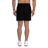 Men's Black Athletic Long Shorts