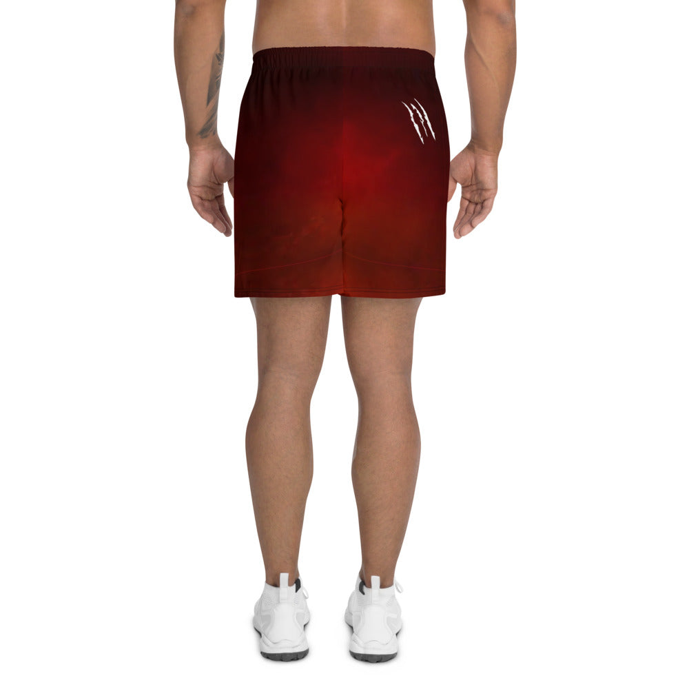 WORK AxB Red Men's Athletic Long Shorts