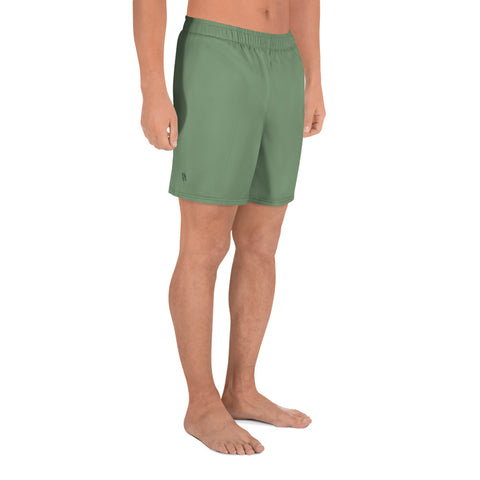 Serge Military green Men's Athletic Long Shorts