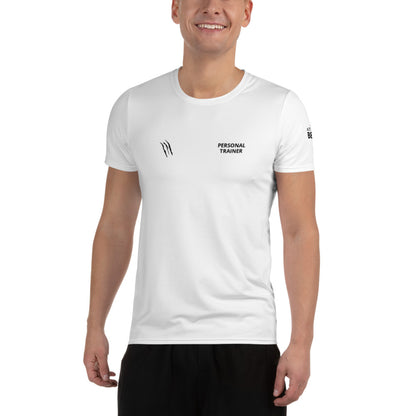 PERSONAL TRAINER White Men's Athletic T-shirt