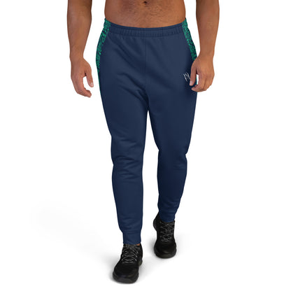 SNOW YOU!!! NAVY / GREEN Men's Joggers Sharp