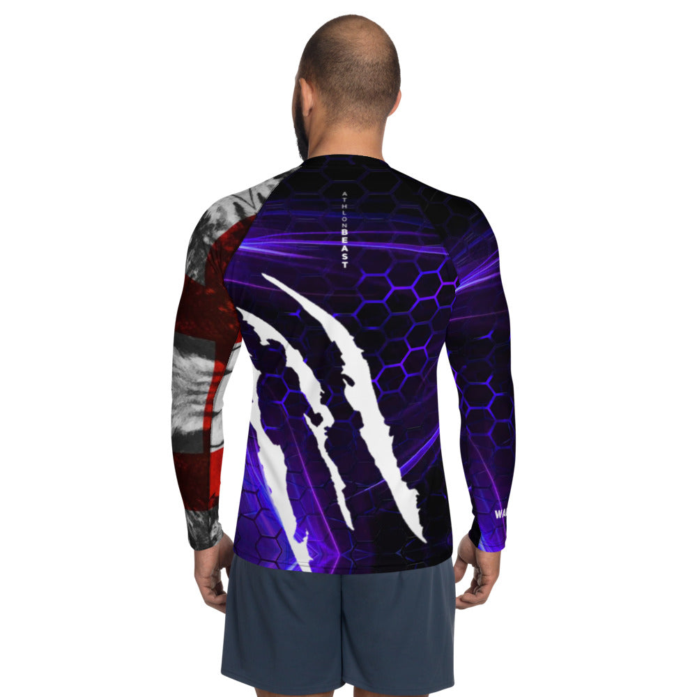 ENGLISH WARRIOR BLUE Men's Rash Guard /VEST