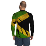 Jamaican Warrior Flag Men's Rash Guard/Vest | Ultimate Protection for Sports