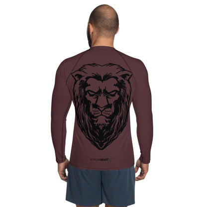 LION DEEP PURPLE Men's Rash Guard/VEST