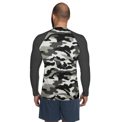 Black CAMO Men's Rash Guard/vest