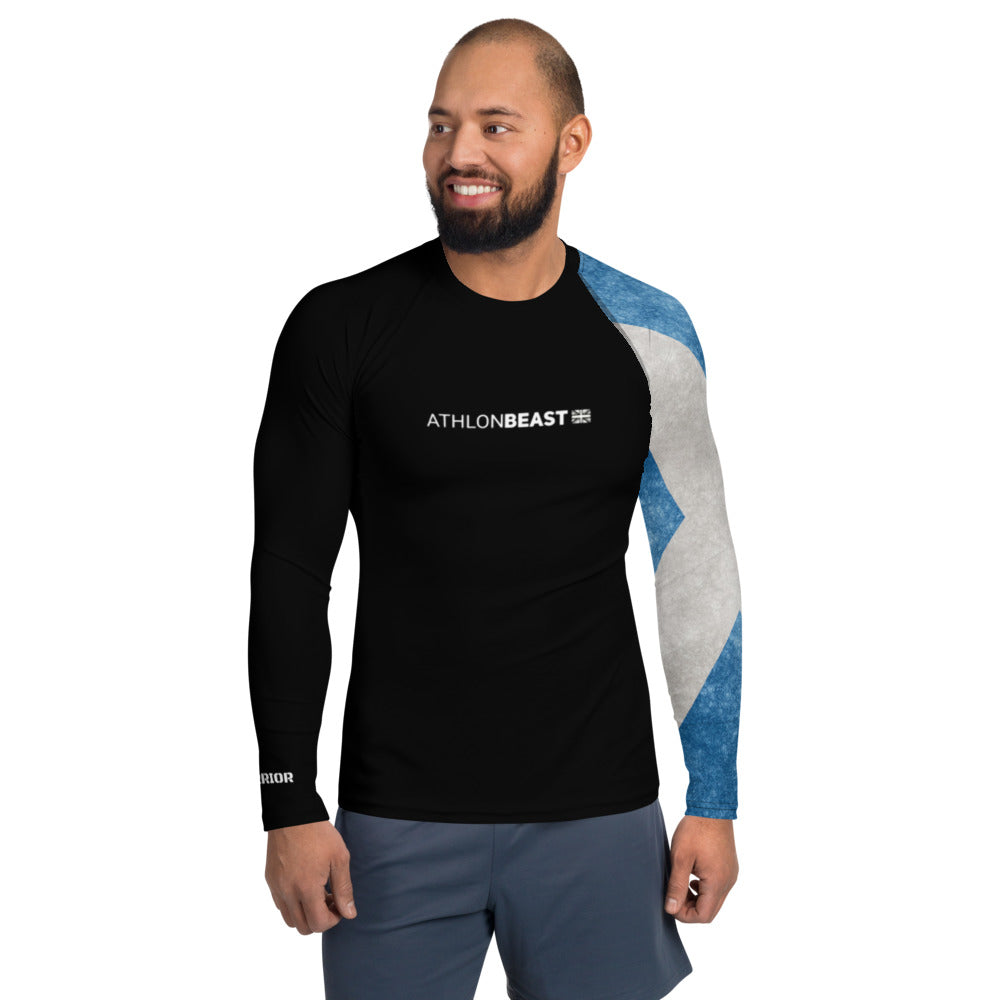 Scottish Warrior Black Men's Rash Guard / Vest