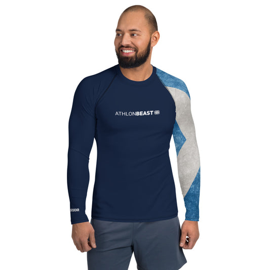 Scottish Warrior Navy Men's Rash Guard / Vest