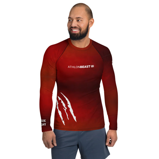 PRIZE FIGHT RED Men's Rash Guard / VEST