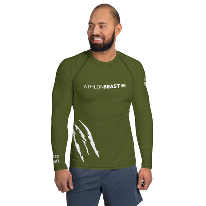 PRIZE FIGHT MILITARY GREEN Men's Rash Guard/ VEST