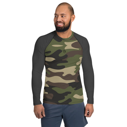 Green Camo Men's Rash Guard/vest