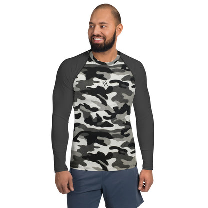 Black CAMO Men's Rash Guard/vest