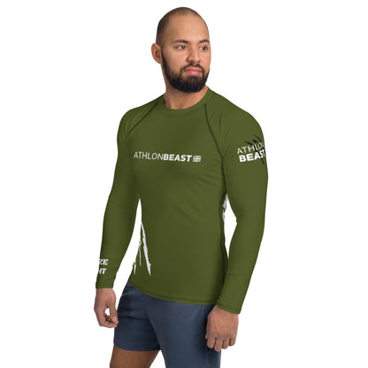 PRIZE FIGHT MILITARY GREEN Men's Rash Guard/ VEST