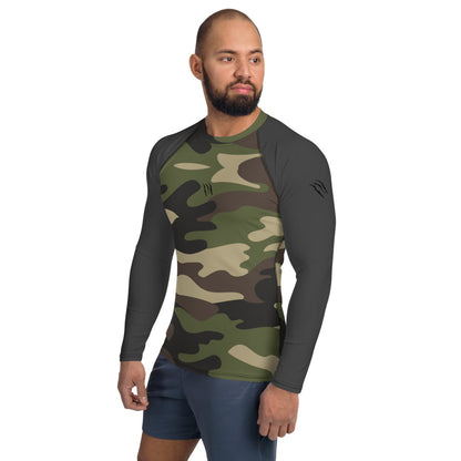 Green Camo Men's Rash Guard/vest