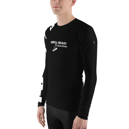 Swell Beast Hells Mouth AXB Black Men's Rash Guard