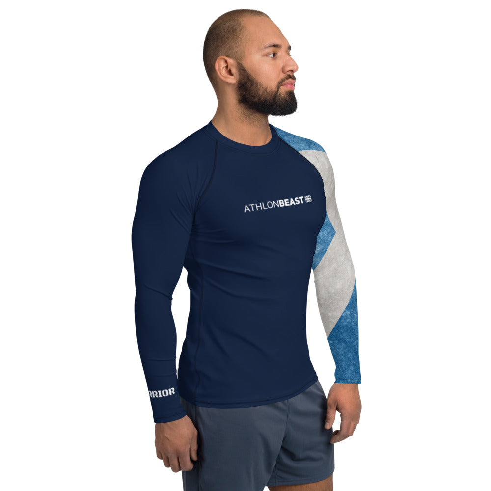 Scottish Warrior Navy Men's Rash Guard / Vest