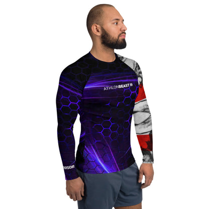 ENGLISH WARRIOR BLUE Men's Rash Guard /VEST