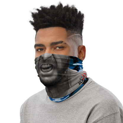 LOGAN Blue CAMO Neck Gaiter