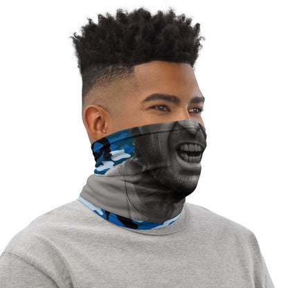 LOGAN Blue CAMO Neck Gaiter