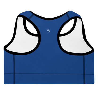 DEEP BLUE BASICS Padded Sports Bra