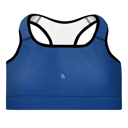 DEEP BLUE BASICS Padded Sports Bra