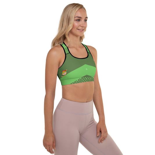 MERRY ELFMAS Padded Sports Bra