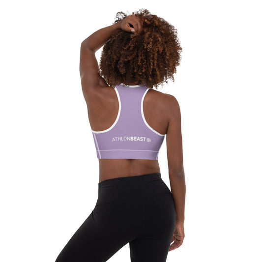 FRESH Lilac Padded Sports Bra