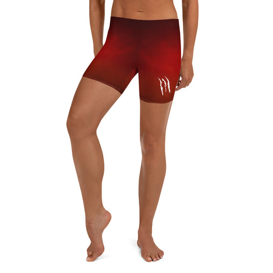 WORK AxB Scratch Red Shorts