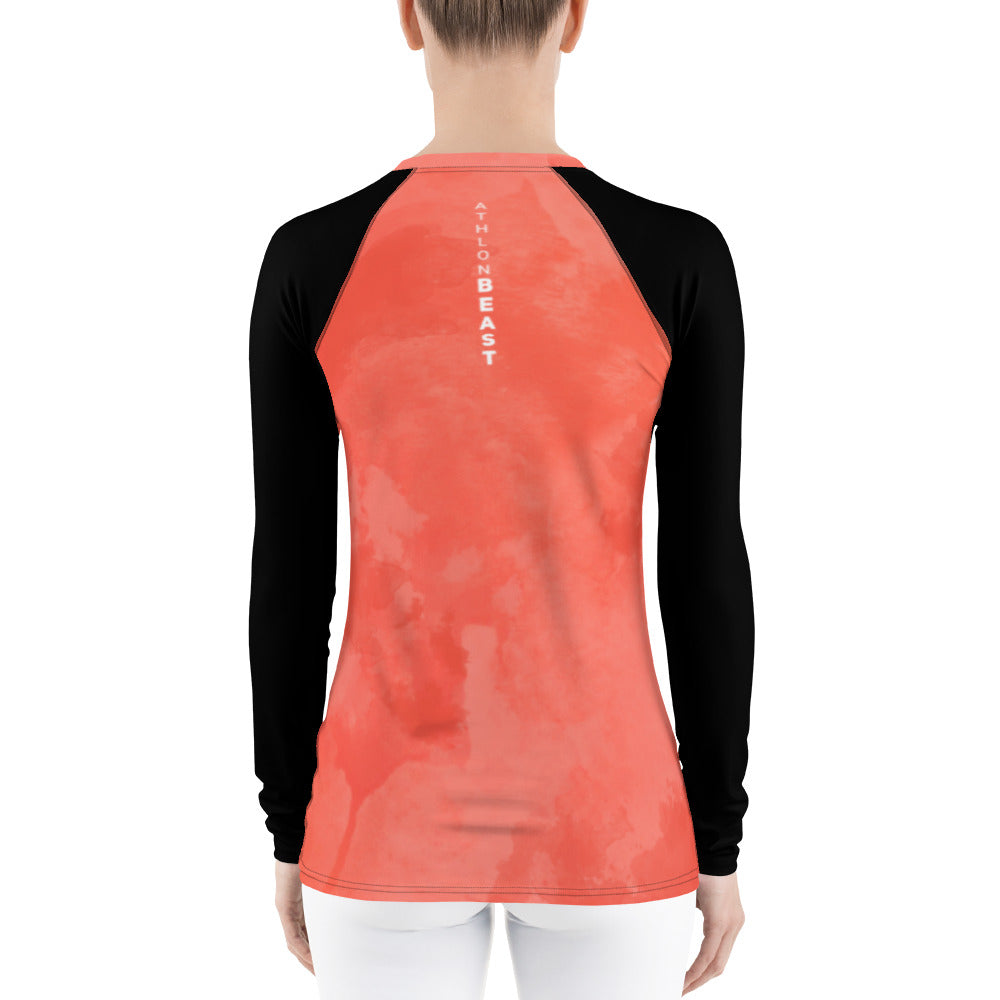 AxB Peach Women's Rash Guard / Vest