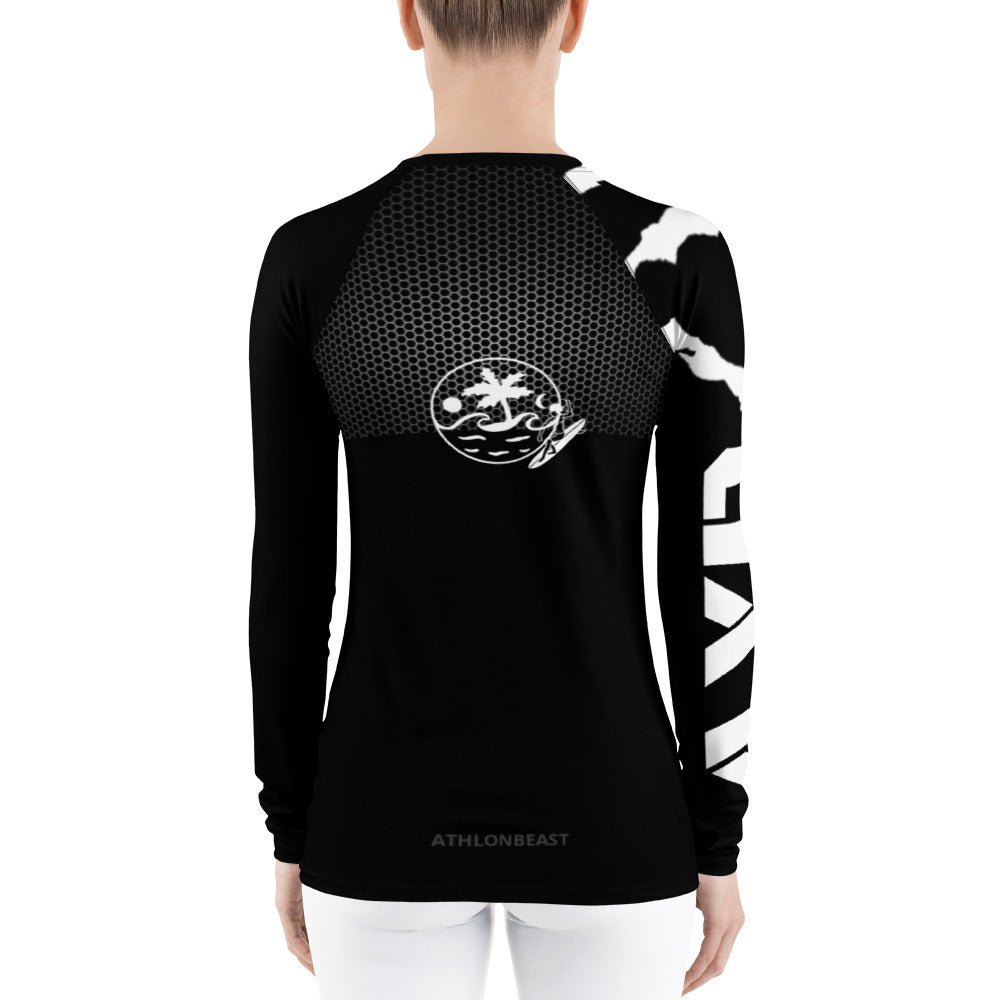 Swell Beast Hells Mouth AXB Black Women's Rash Guard/Vest