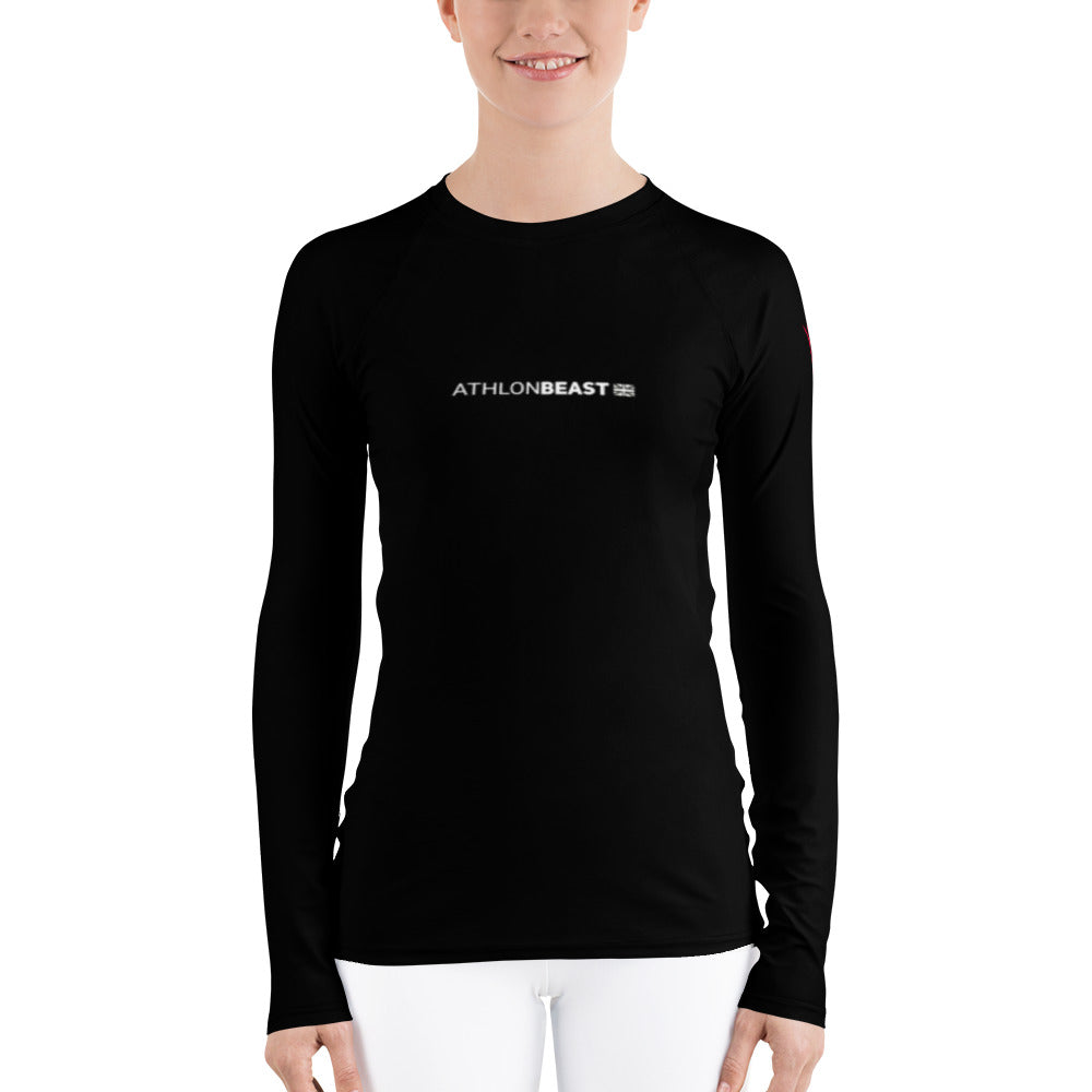 AxB Black Women's Rash Guard / Vest