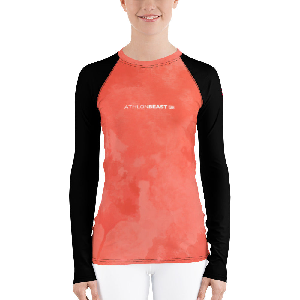 AxB Peach Women's Rash Guard / Vest