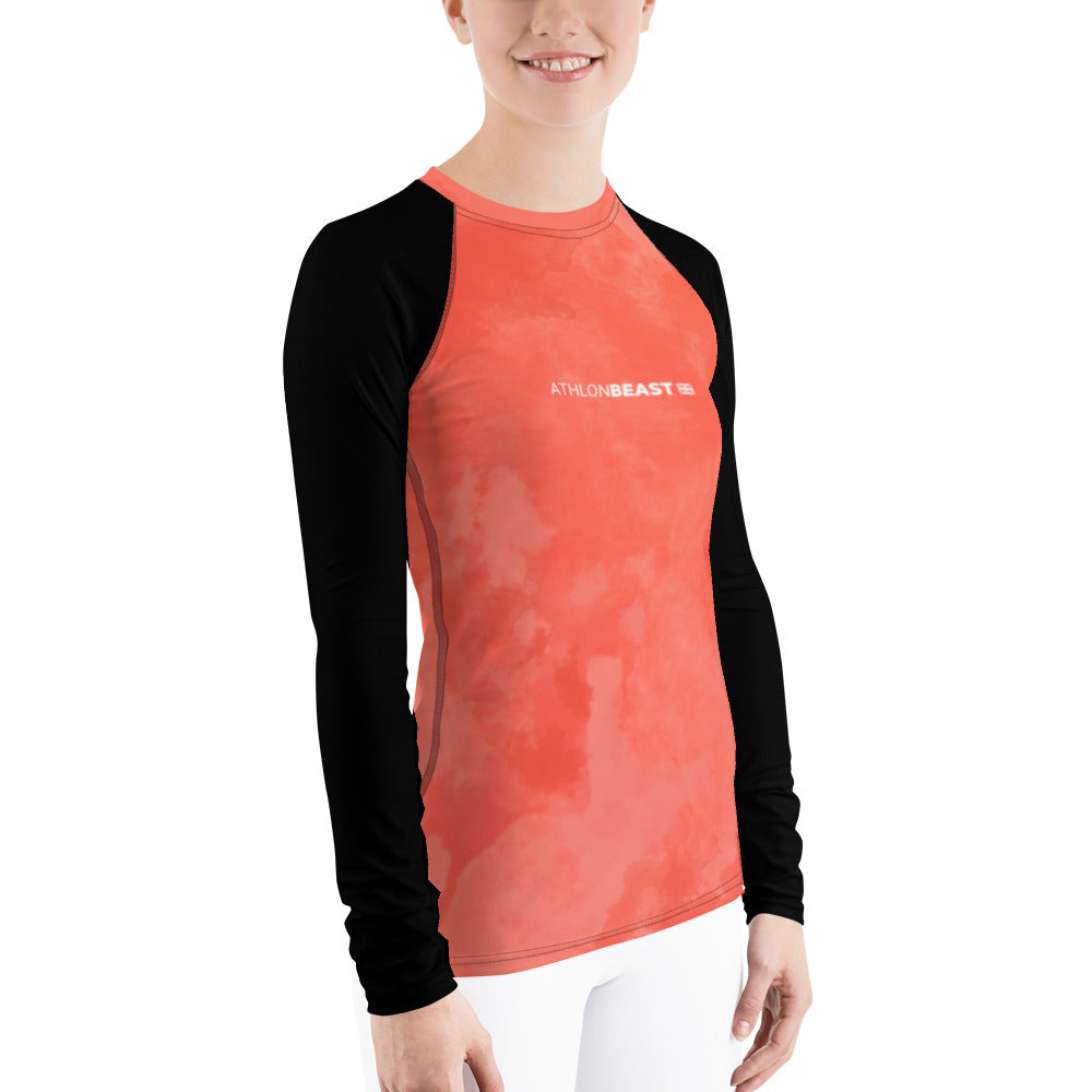 AxB Peach Women's Rash Guard / Vest