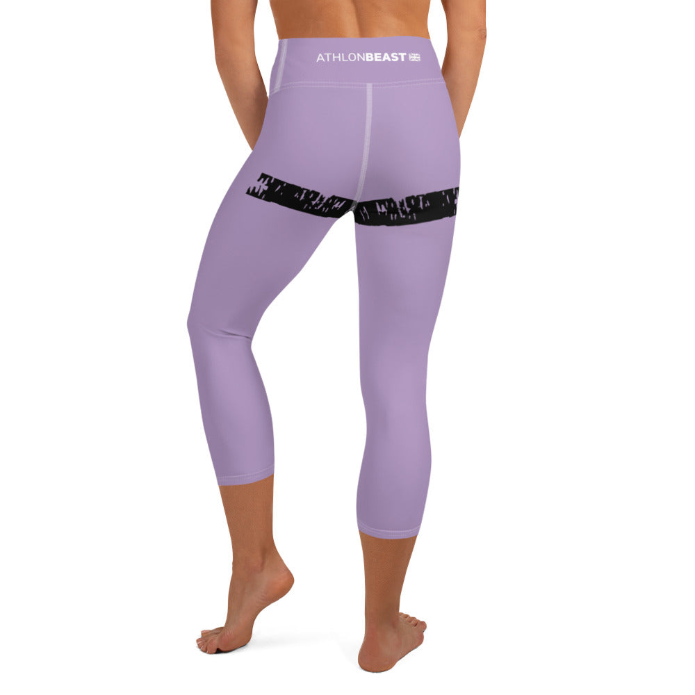 FRESH Lilac Yoga Capri Leggings