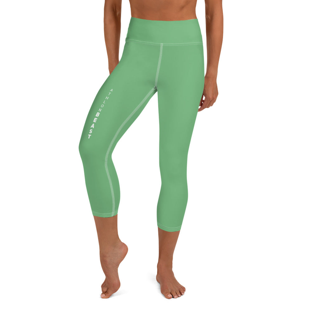 FRESH Mint Yoga Capri Leggings