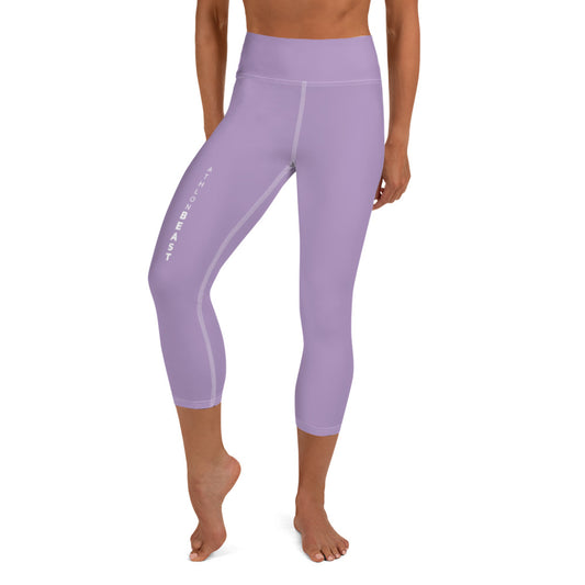 FRESH Lilac Yoga Capri Leggings