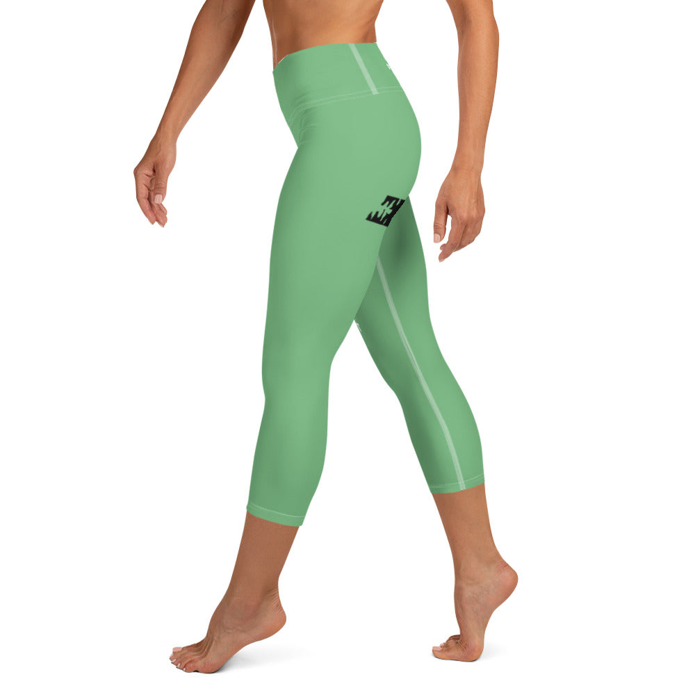 FRESH Mint Yoga Capri Leggings