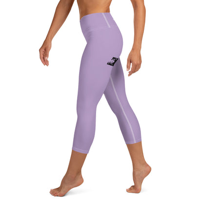 FRESH Lilac Yoga Capri Leggings