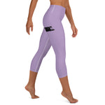 FRESH Lilac Yoga Capri Leggings