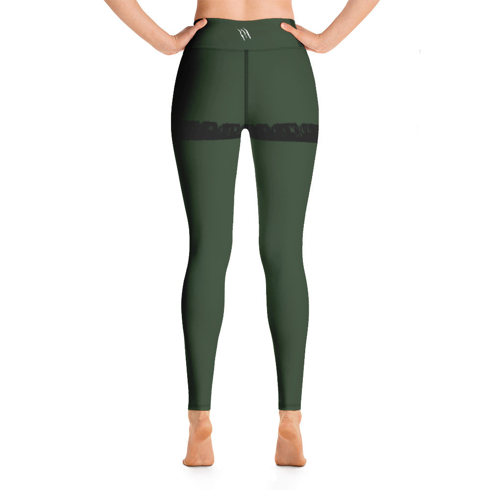 GB RACING GREEN LEGGINGS with Pocket