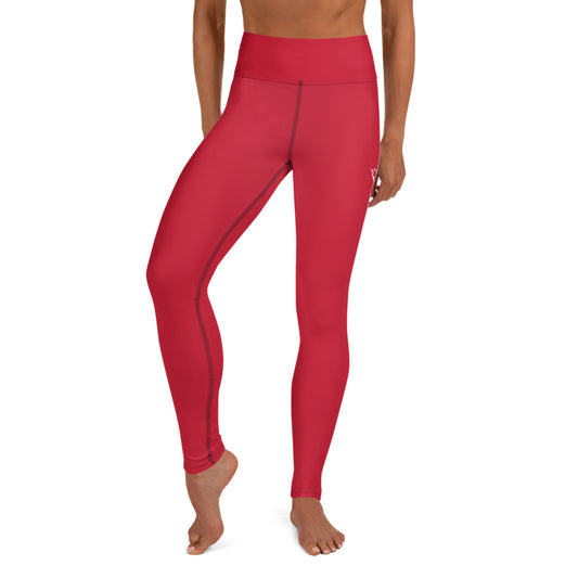 AB BASIC CAB Soft RED LEGGINGS