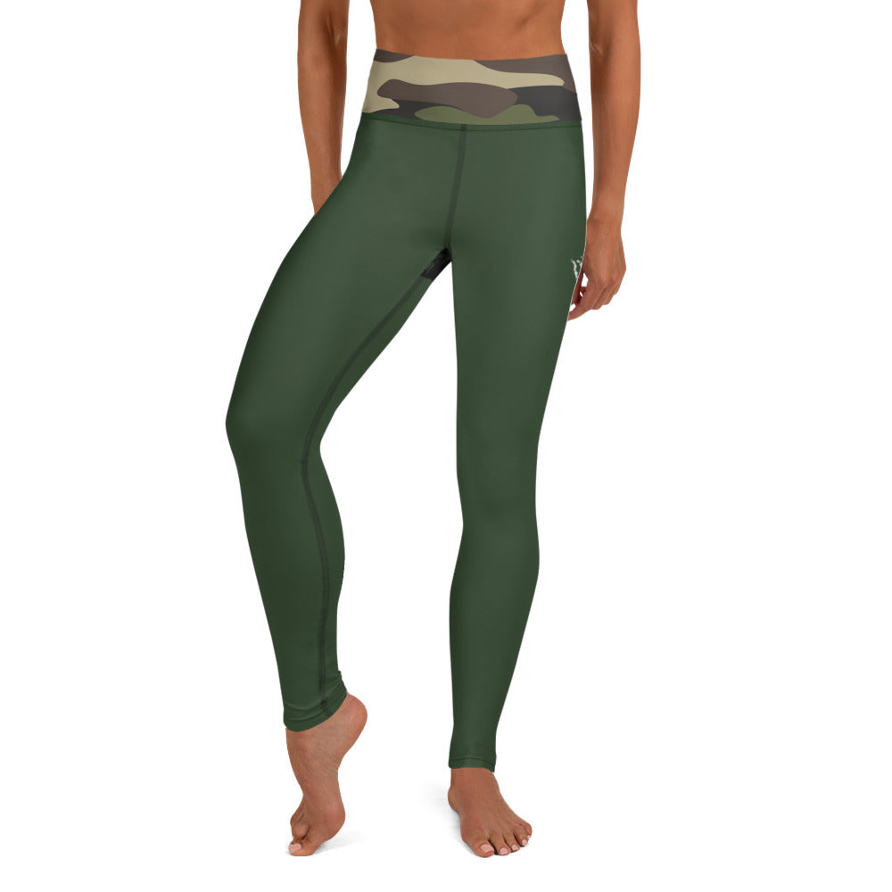 GB RACING GREEN LEGGINGS with Pocket