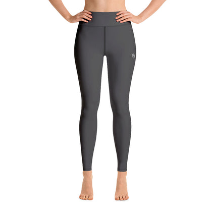 CHARCOAL BLACK LEGGINGS with Pocket