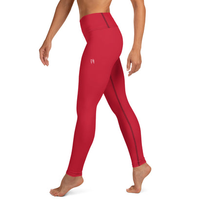 AB BASIC CAB Soft RED LEGGINGS