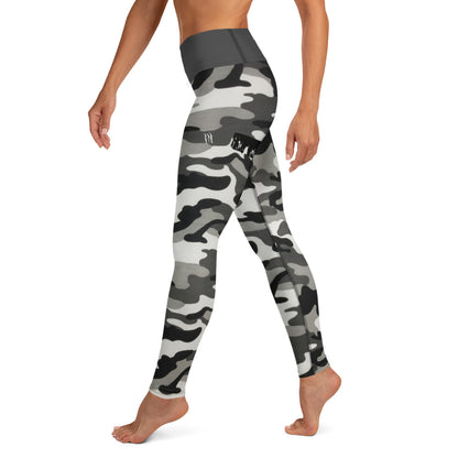 CAMO ICE BLACK Yoga Leggings